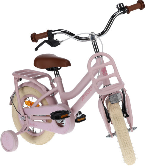 Amigo Bella 12 Inch 21 cm Meisjes Terugtraprem Roze