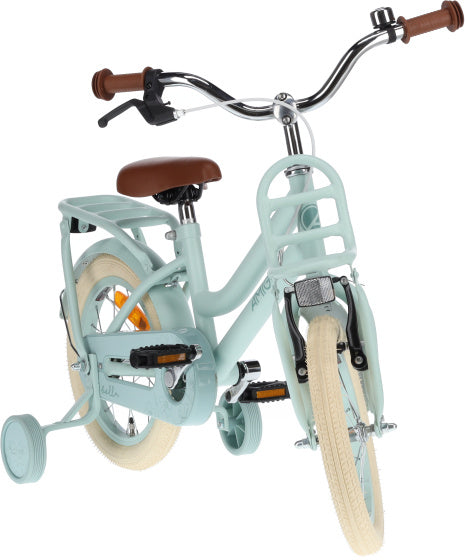 Amigo Bella 14 Inch 24 cm Meisjes Terugtraprem Groen