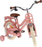 Amigo Bella 14 Inch 24 cm Meisjes Terugtraprem Zalmroze