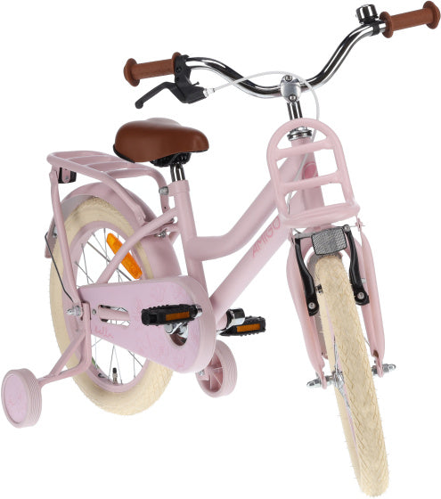 Amigo Bella 16 Inch 26 cm Meisjes Terugtraprem Roze