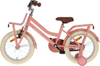 Amigo Bella 16 Inch 26 cm Meisjes Terugtraprem Zalmroze
