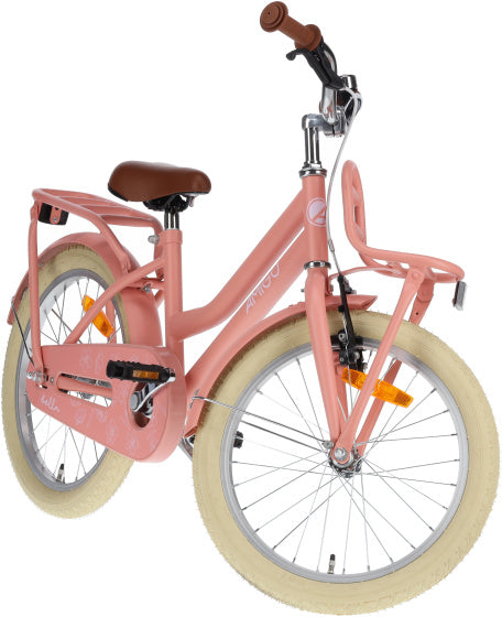 Amigo Bella 18 Inch 29 cm Meisjes Terugtraprem Zalmroze