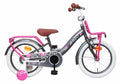 bloom 16 inch 24 cm meisjes terugtraprem grijs