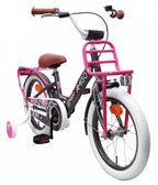 bloom 16 inch 24 cm meisjes terugtraprem grijs