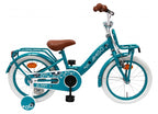 Amigo Bloom 16 inch 24 cm meisjes terugtraprem turquoise