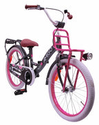 bloom 20 inch 29 cm meisjes terugtraprem grijs