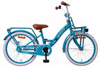 bloom 20 inch 29 cm meisjes terugtraprem turquoise