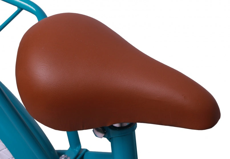 bloom 20 inch 29 cm meisjes terugtraprem turquoise