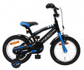 Amigo Fun 14 Inch 21 cm Jongens Terugtraprem Zwart/Blauw