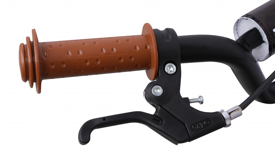 BMX Fun 16 Inch 28 cm Jongens Terugtraprem Matzwart