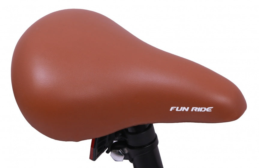 Amigo Fun 20 Inch 32 cm Jongens Terugtraprem Matzwart