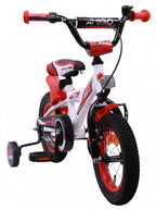 Amigo Turbo 12 Inch 19 cm Jongens Terugtraprem Wit