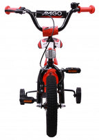 Amigo Turbo 12 Inch 19 cm Jongens Terugtraprem Wit