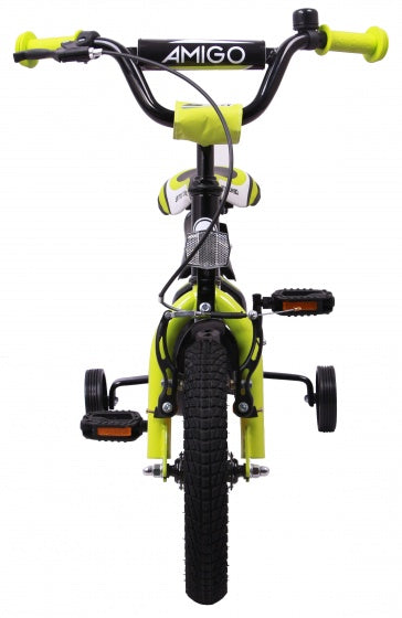 bmx turbo 12 inch 19 cm jongens terugtraprem zwart