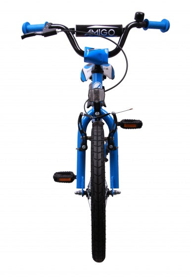 BMX Turbo 18 Inch 25 cm Jongens Terugtraprem Blauw