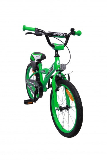 BMX Turbo 18 Inch 25 cm Jongens Terugtraprem Groen