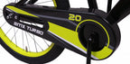 Amigo Turbo 20 Inch 29 cm Jongens Terugtraprem Zwart