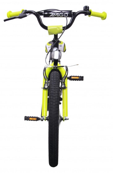 Amigo Turbo 20 Inch 29 cm Jongens Terugtraprem Zwart