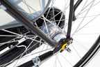 Amigo Bright 28 Inch 56 cm Dames 3V V-Brakes Matzwart