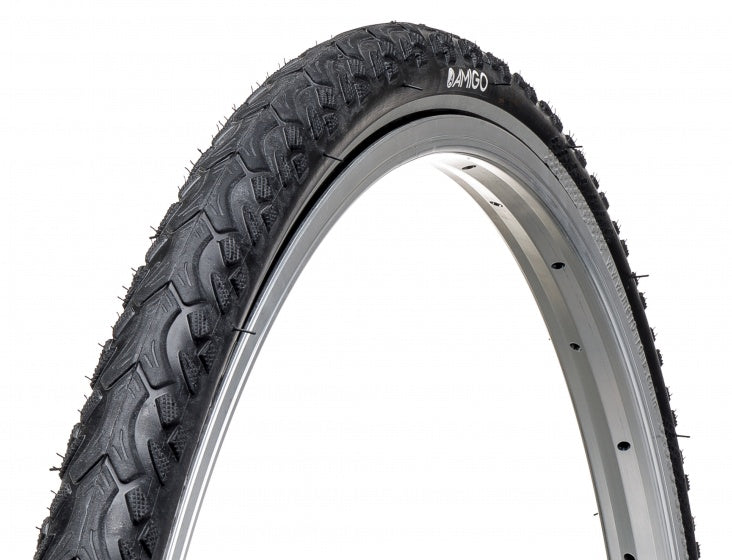 Buitenband Ortem Revolution 28 x 1 3/8 x 1 5/8 (37-622) reflectie zwart