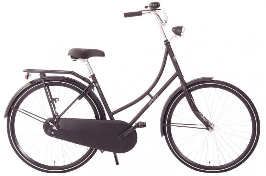 Classic C1 26 Inch 46 cm Dames Terugtraprem Matzwart