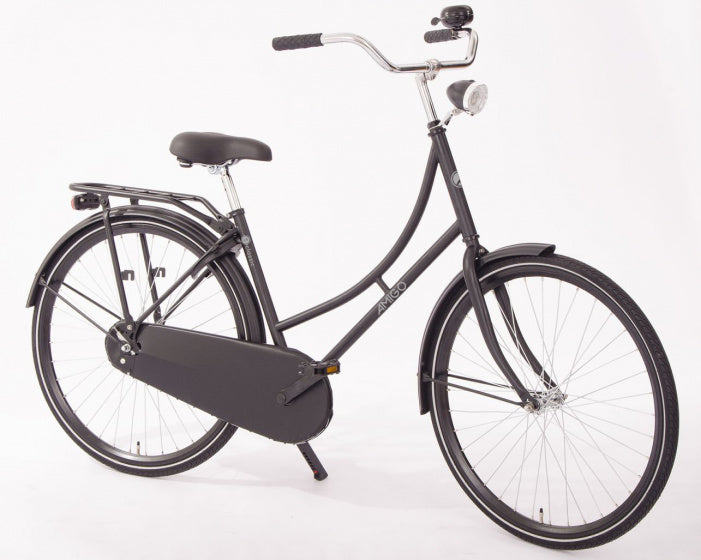 Classic C1 26 Inch 46 cm Dames Terugtraprem Matzwart