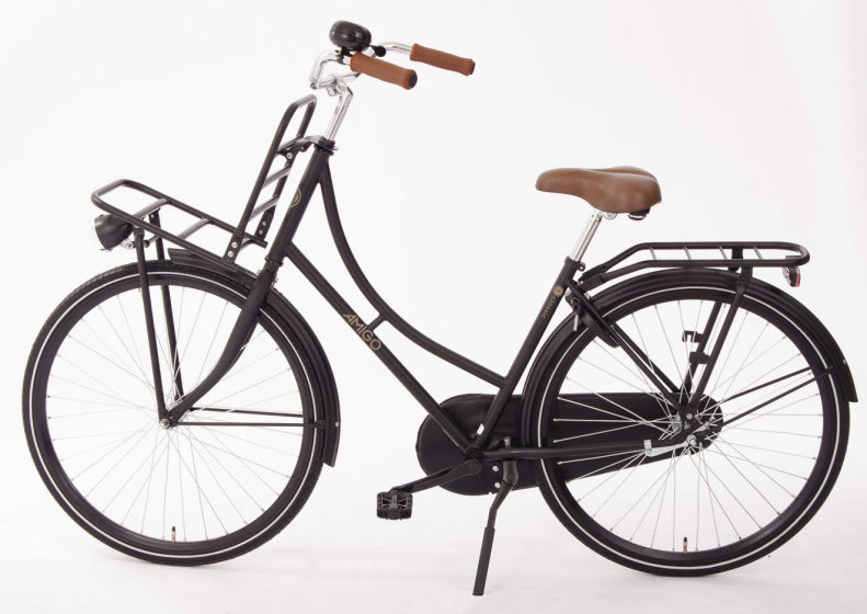Classic C1+ 26 Inch 46 cm Dames Terugtraprem Matzwart
