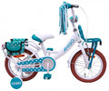 Amigo Dots 12 Inch 19 cm Meisjes Terugtraprem Wit