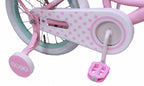 dots 14 inch 21 cm meisjes terugtraprem roze