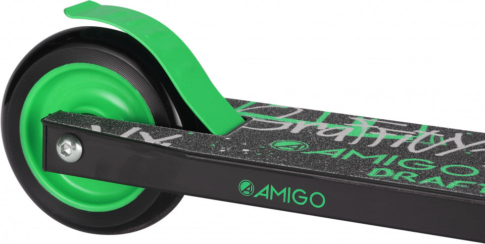Amigo Draft Stuntstep Junior Voetrem Groen