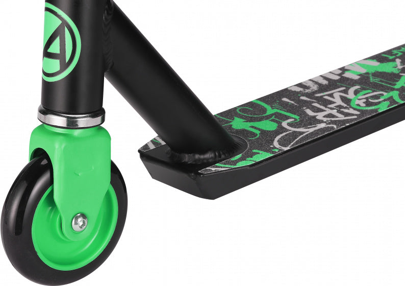 Amigo Draft Stuntstep Junior Voetrem Groen