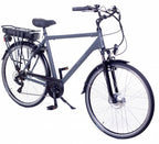 E-Active 28 Inch 50 cm Heren 7V V-Brakes Matgrijs