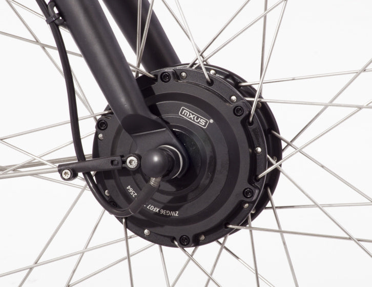 E-City S1 460Wh 28 Inch 54 cm Heren 3V V-Brakes Matzwart