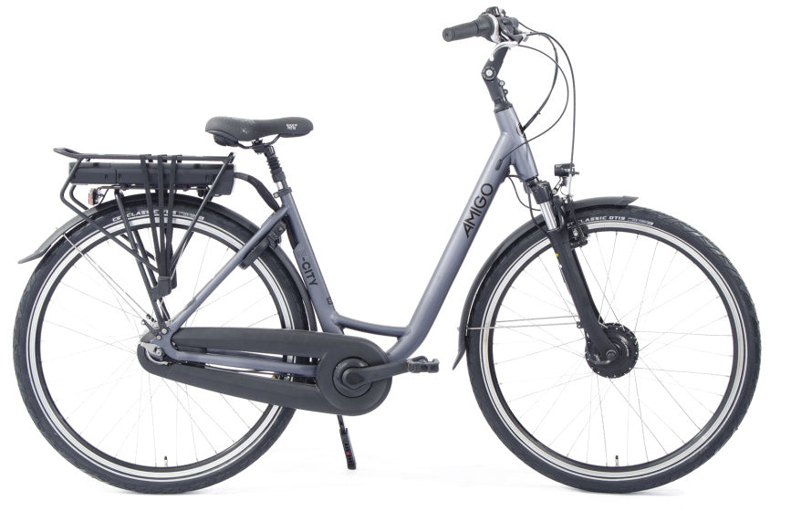 E-City S2-SM 28 Inch 48 cm Dames 7V Rollerbrake Matgrijs