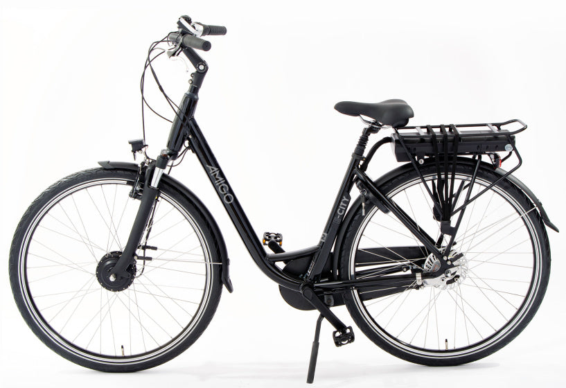 E-City S2 504Wh 28 Inch 48 cm Dames 7V Rollerbrake Zwart