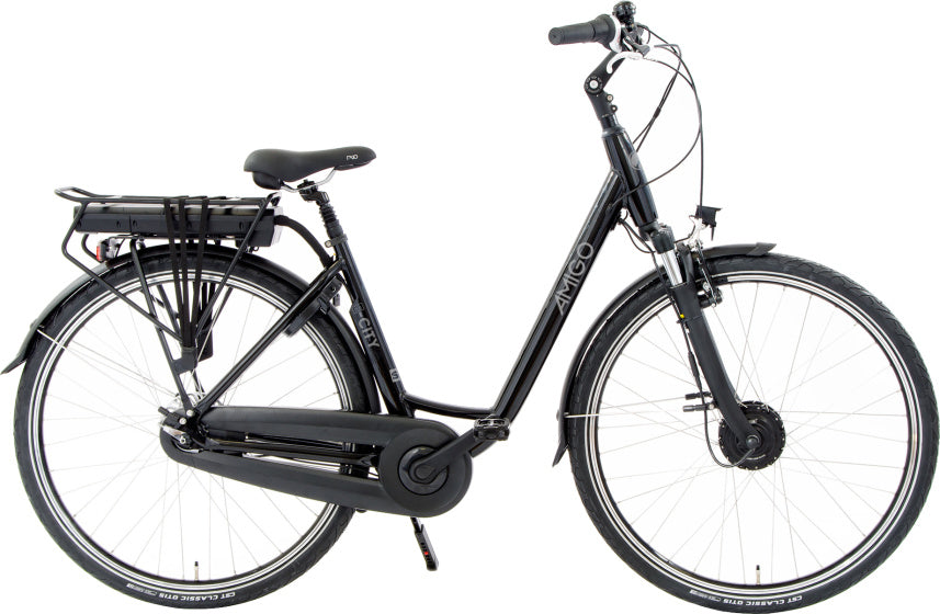 E-City S2 504Wh 28 Inch 52 cm Dames 7V Rollerbrake Zwart