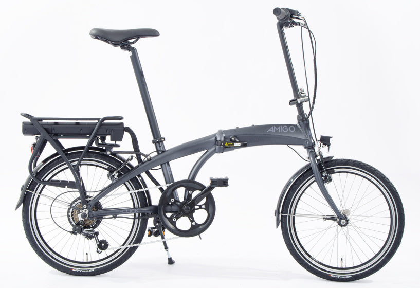 Amigo E-Click C1 418Wh 20 Inch 32 cm Unisex 6V V-Brakes Matgrijs