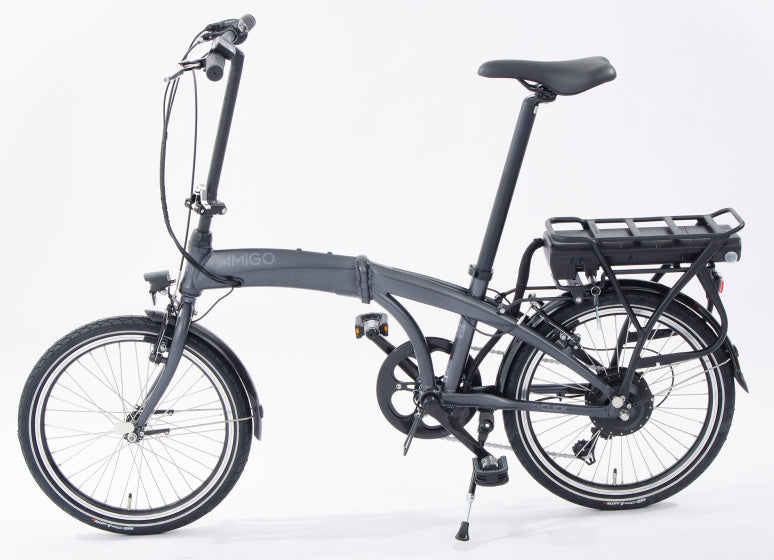 Amigo E-Click C1 504Wh 20 Inch 32 cm Unisex 6V V-Brakes Matgrijs