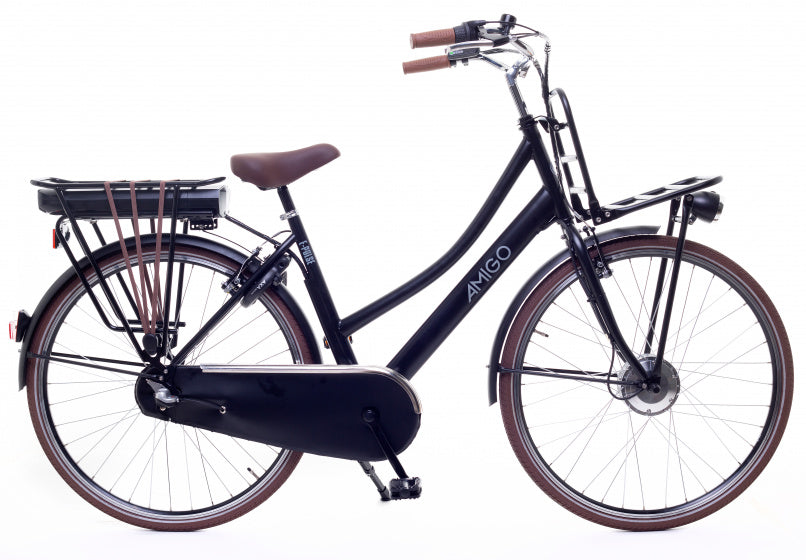 E-Pulse 28 Inch 56 cm Dames 3V Terugtraprem Matzwart