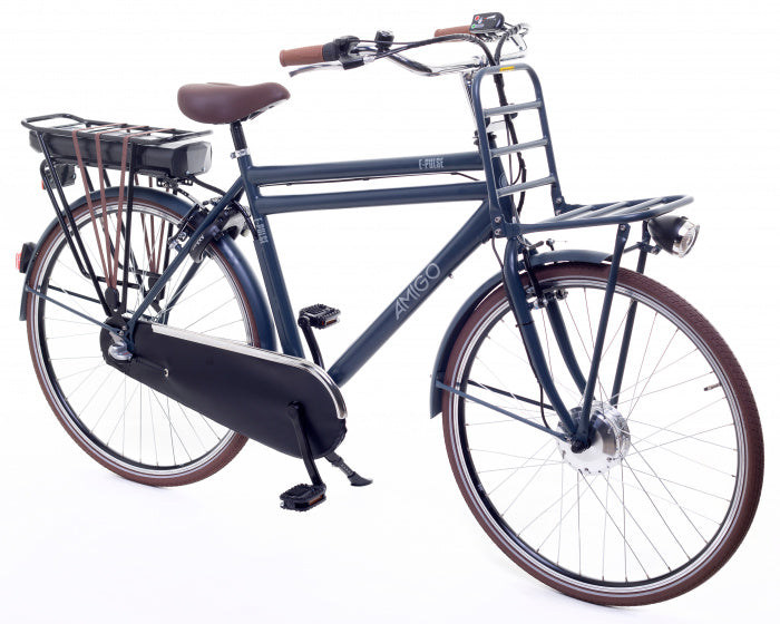 E-Pulse 28 Inch 56 cm Heren 3V Terugtraprem Blauwgrijs mat