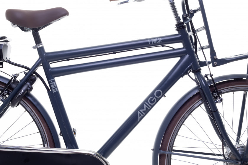 E-Pulse 28 Inch 56 cm Heren 3V Terugtraprem Blauwgrijs mat
