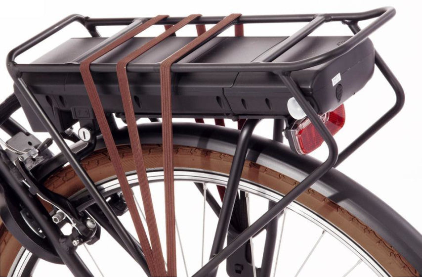 Amigo E-Strong T1 28 Inch 51 cm Dames 3V V-Brakes Matzwart