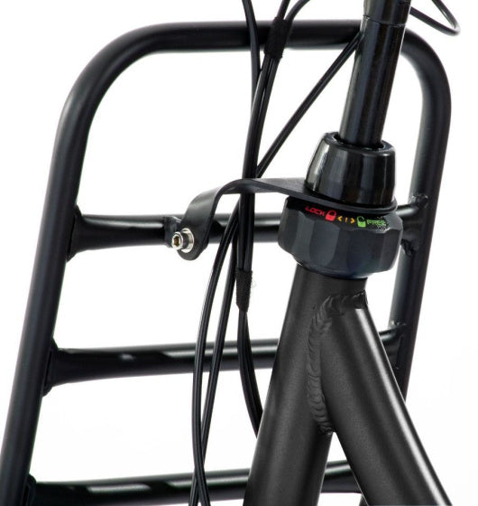 E-Strong T1 418Wh 28 Inch 57 cm Dames 3V V-Brakes Matzwart