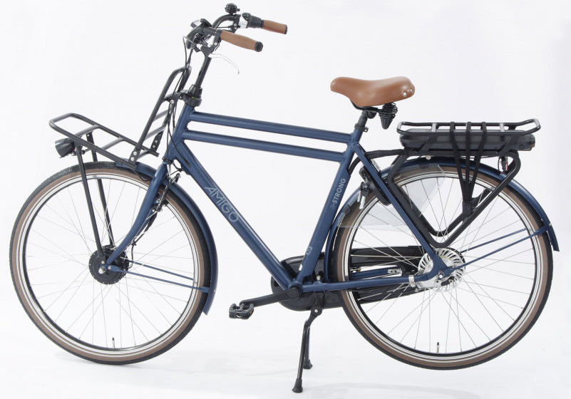 Amigo E-Strong T2 28 Inch 59 cm Heren 3V Rollerbrake Donkerblauw