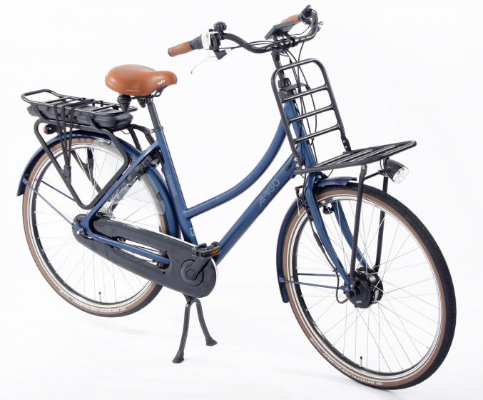 E-Strong T3 28 Inch 49 cm Dames 7V Rollerbrake Donkerblauw