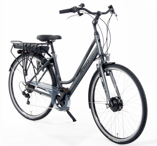 E-Vibe D1 418Wh 28 Inch 48 cm Dames 7V V-Brakes Matgrijs