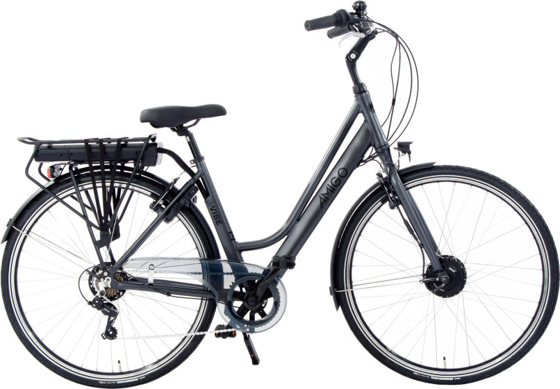 E-Vibe D1 418Wh 28 Inch 51 cm Dames 7V V-Brakes Matgrijs