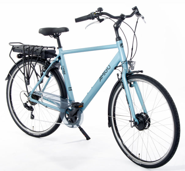 E-Vibe D1 460Wh 28 Inch 57 cm Heren 7V V-Brakes Matblauw