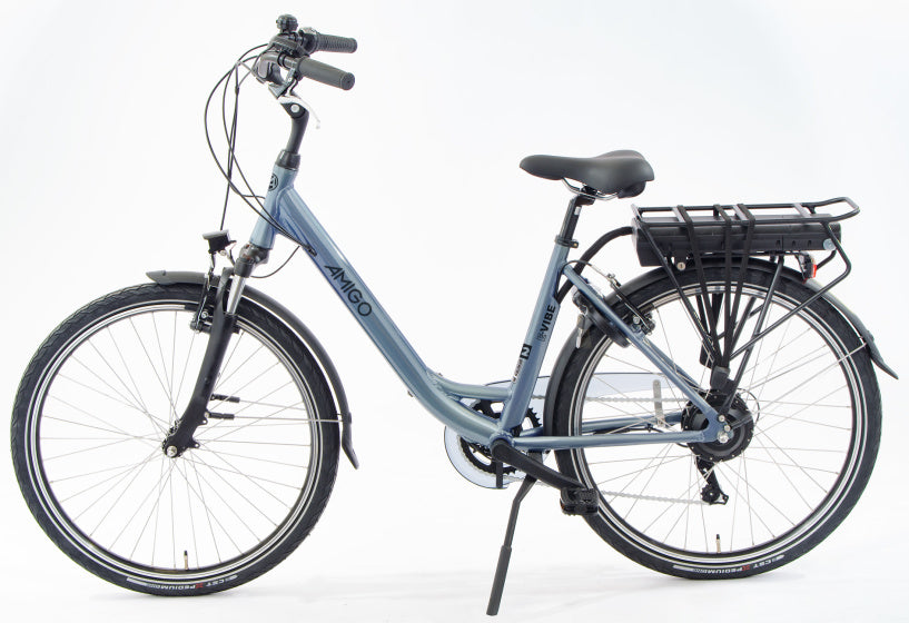 E-Vibe D2 504Wh 26 Inch 43 cm Dames 7V V-Brakes Blauwgrijs
