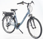 E-Vibe D2 504Wh 26 Inch 43 cm Dames 7V V-Brakes Blauwgrijs